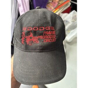 Black Dodge Prairie Pro Rodeo Circuit Hat‎